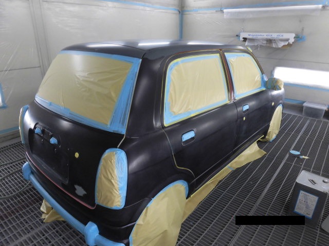 ミラジーノのオールペン オールペイント 全塗装 軽自動車 有限会社 テクノボディ館プロト